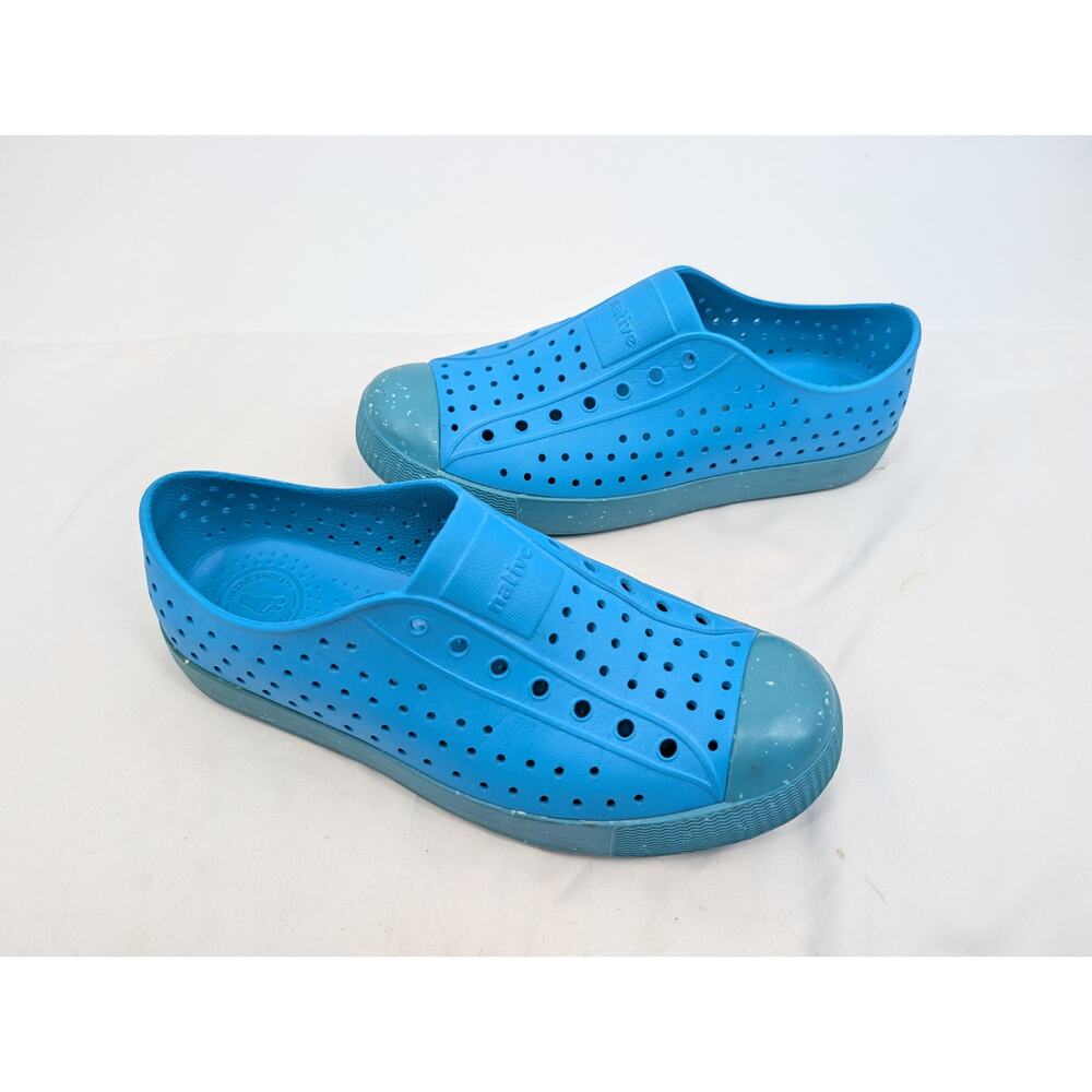 Native Jefferson Bloom J6 Junior 6 10-11 Years Pacific Blue Outdoors Washable